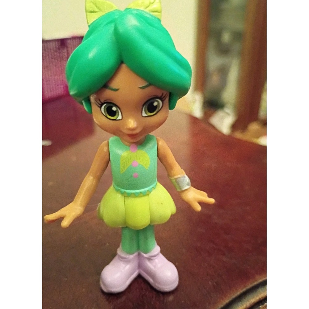 Fisher Price Team Rainbow Rangers Pepper Minz Green 3" Doll Figure